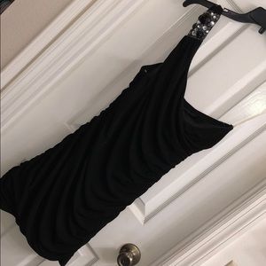 One Shouldered Little Black Dress. 💋